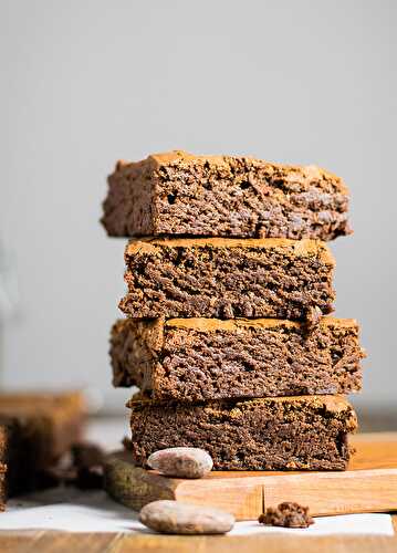 Melt in your mouth olive oil brownies