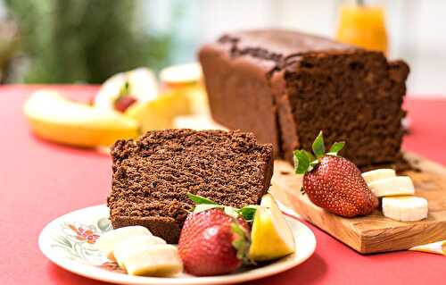 Vegan olive oil & tahini Chocolate Cake