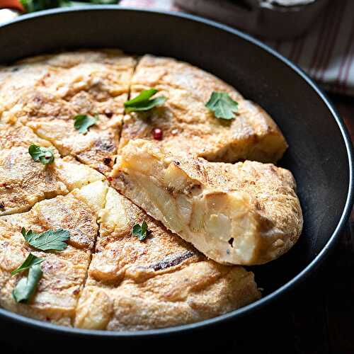 Spanish tortilla recipe (omelette with potatoes)