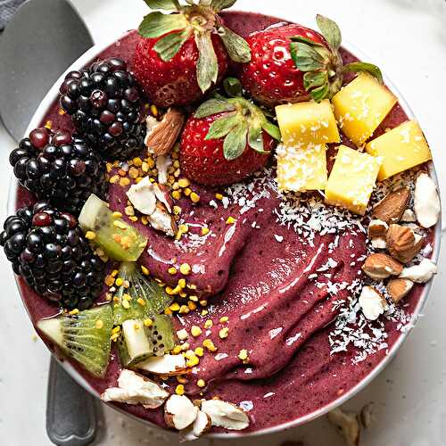 Acai bowl nice cream