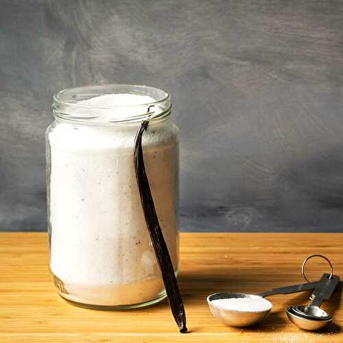 How to make vanilla sugar