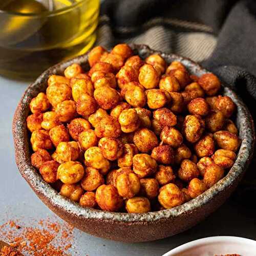 Roasted chickpeas (oven or air fryer recipe)