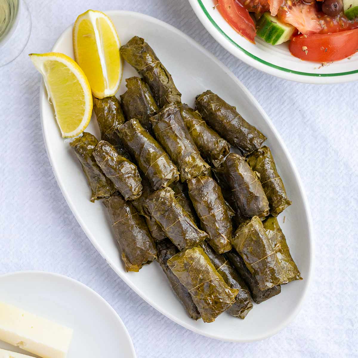 BEST Dolma: Stuffed Grape Vine Leaves with Meat