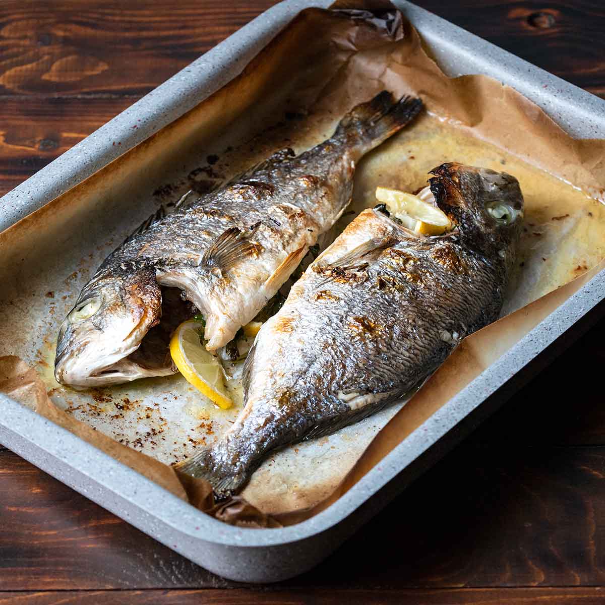 Easy Greek Sea Bream Recipe (Tsipoura)