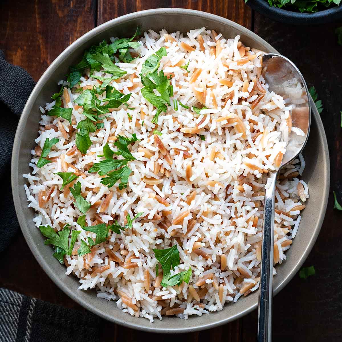 Quick and Easy Orzo Rice (a.k.a. Turkish Rice Pilaf)