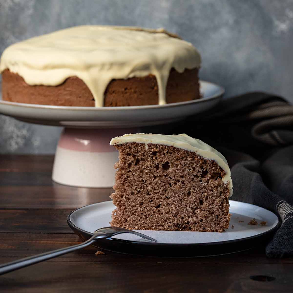 Healthy Moist Date Cake (Sugar Free Recipe)