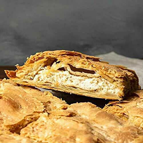 Easy Tiropita recipe (Greek Feta Cheese Pie)