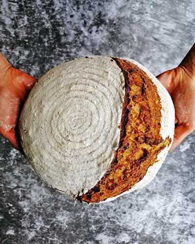 Five-grain no-knead bread - The Italian baker