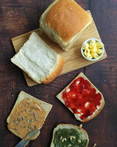 Fluffy white sandwich loaf - The Italian baker