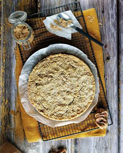 Toffee and figs ‘fregolotta’ tart - The Italian baker