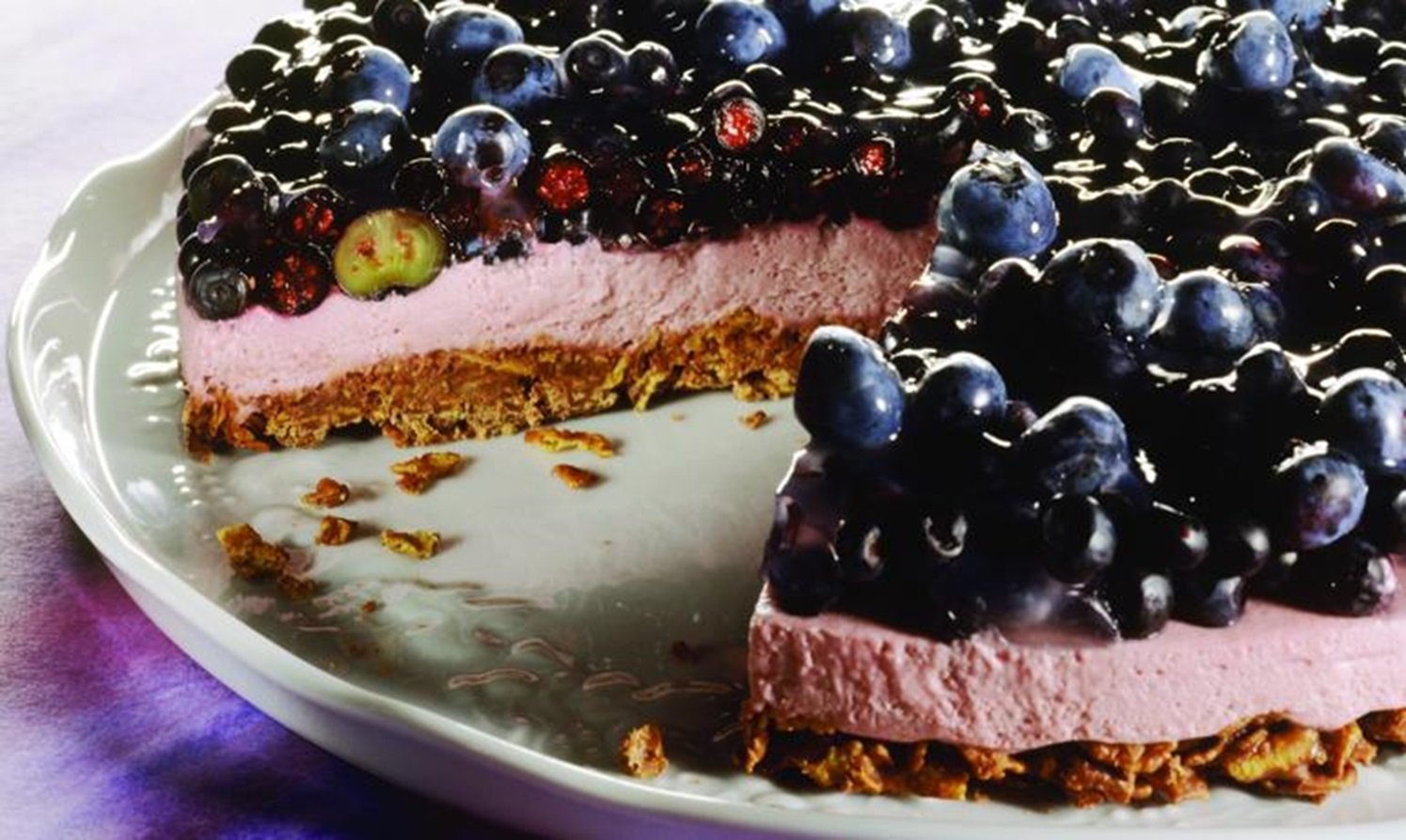 Blueberry Yogurt Cake