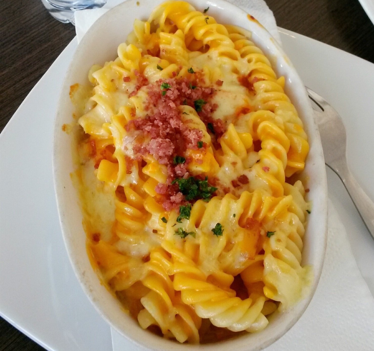 Cheesy Fusilli