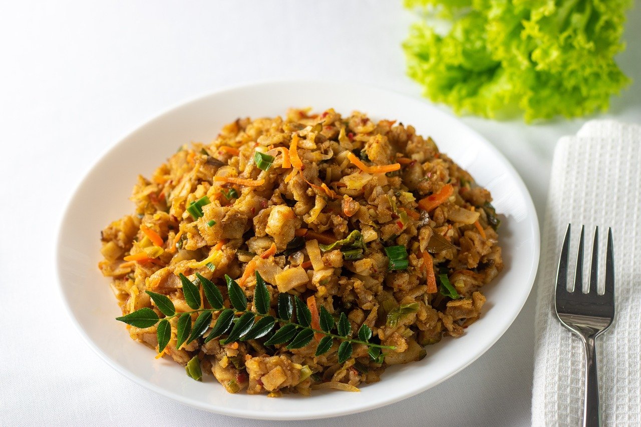 Sri Lankan Coconut Kottu