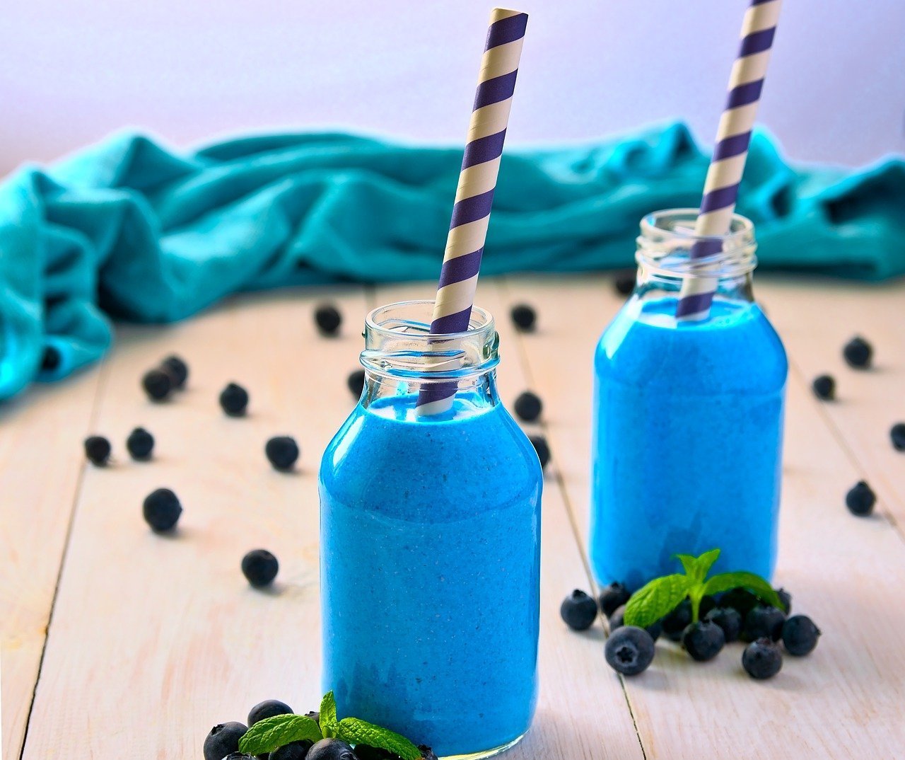 Beautiful Blueberry Smoothie