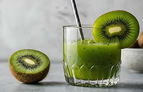 Refreshing Kiwi Juice