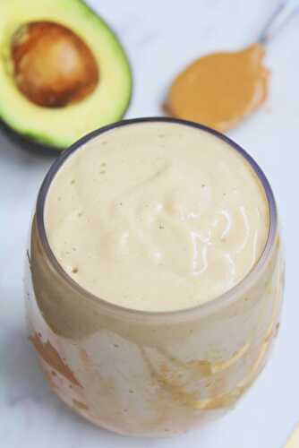 Avocado Peanut Butter Smoothie