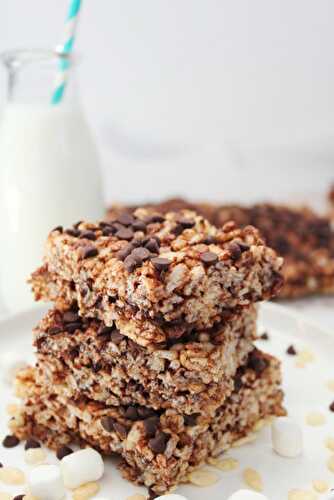 Rice Krispies Treats with Chocolate Chips