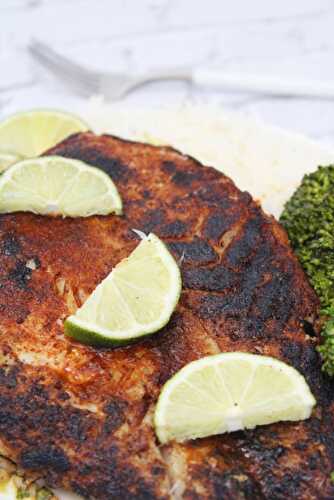 Blackened Grouper