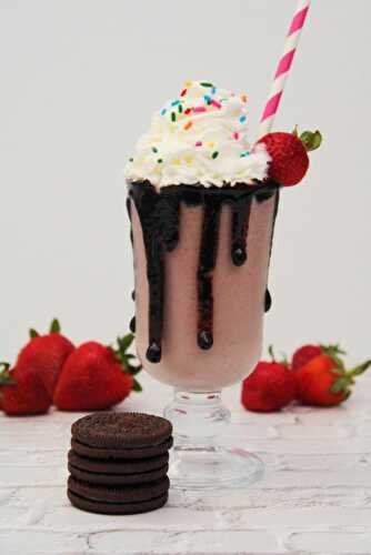 Strawberry Oreo Milkshake