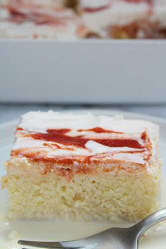 Guava Tres Leches Cake