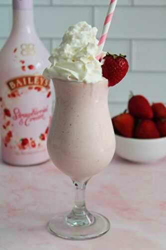 Strawberry Bailey's Milkshake