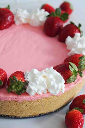 Strawberry Milkshake Pie