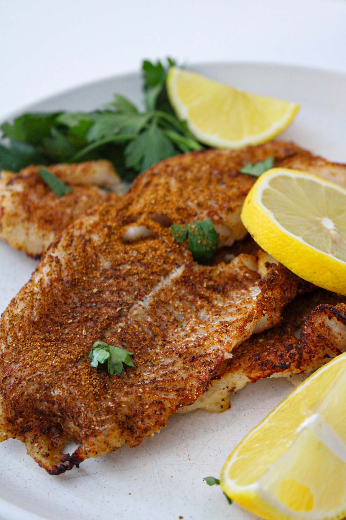 Air Fryer Blackened Cod