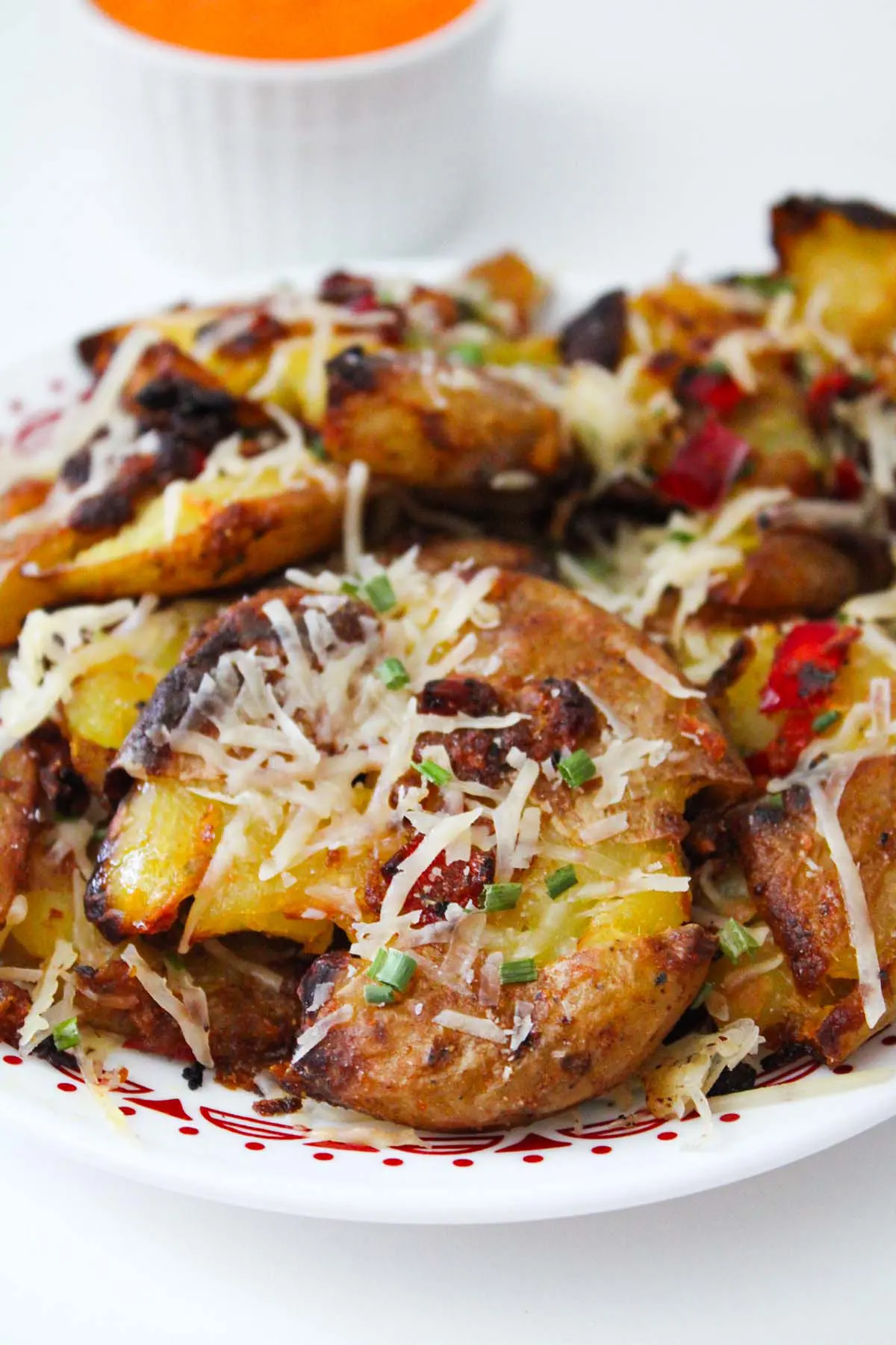 Spicy Smashed Voodoo Potatoes