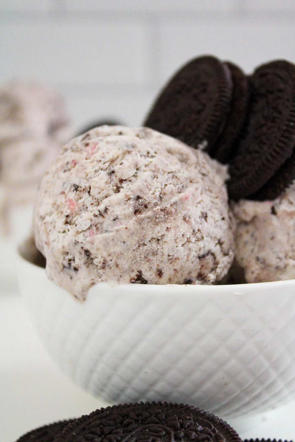 Strawberry Oreo Ice Cream