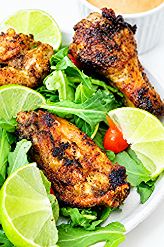 Baked Blackened Chicken Wings