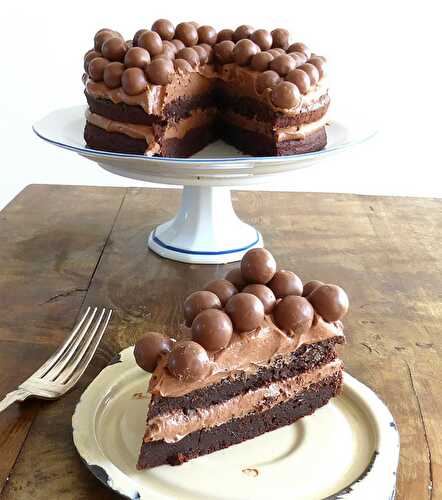 Nutella Brownie Cake