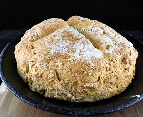 Spelt Soda Bread (ready to eat in less than an hour)