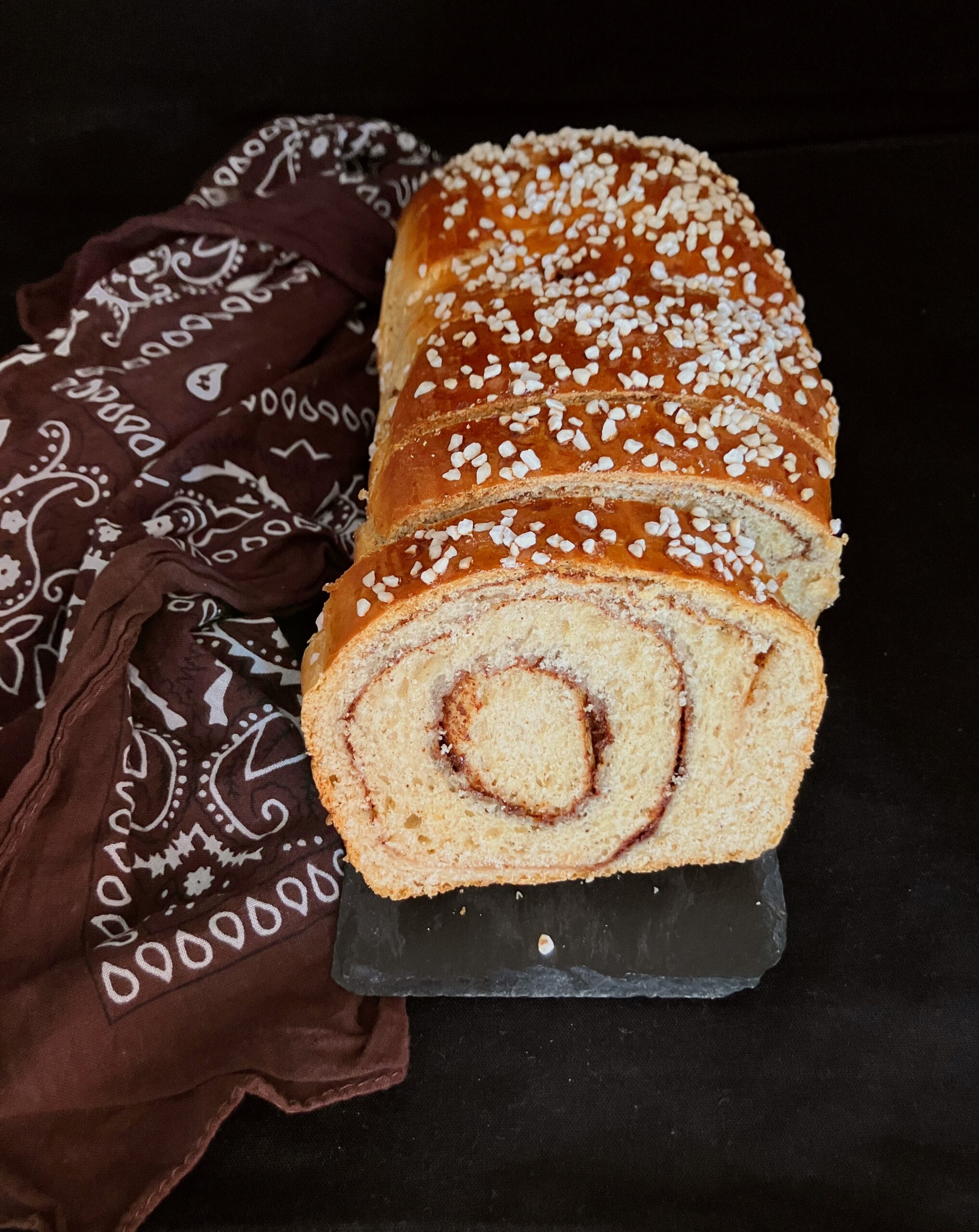 Spelt Cinnamon Swirl Bread
