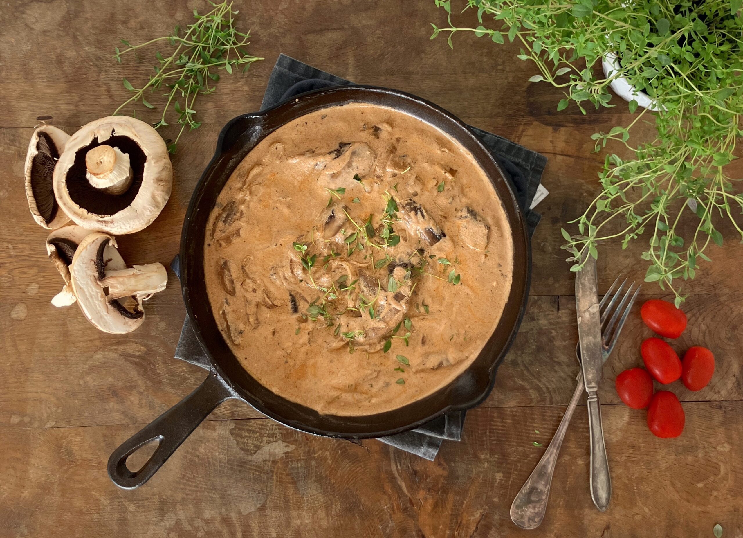 Mushroom Stroganoff