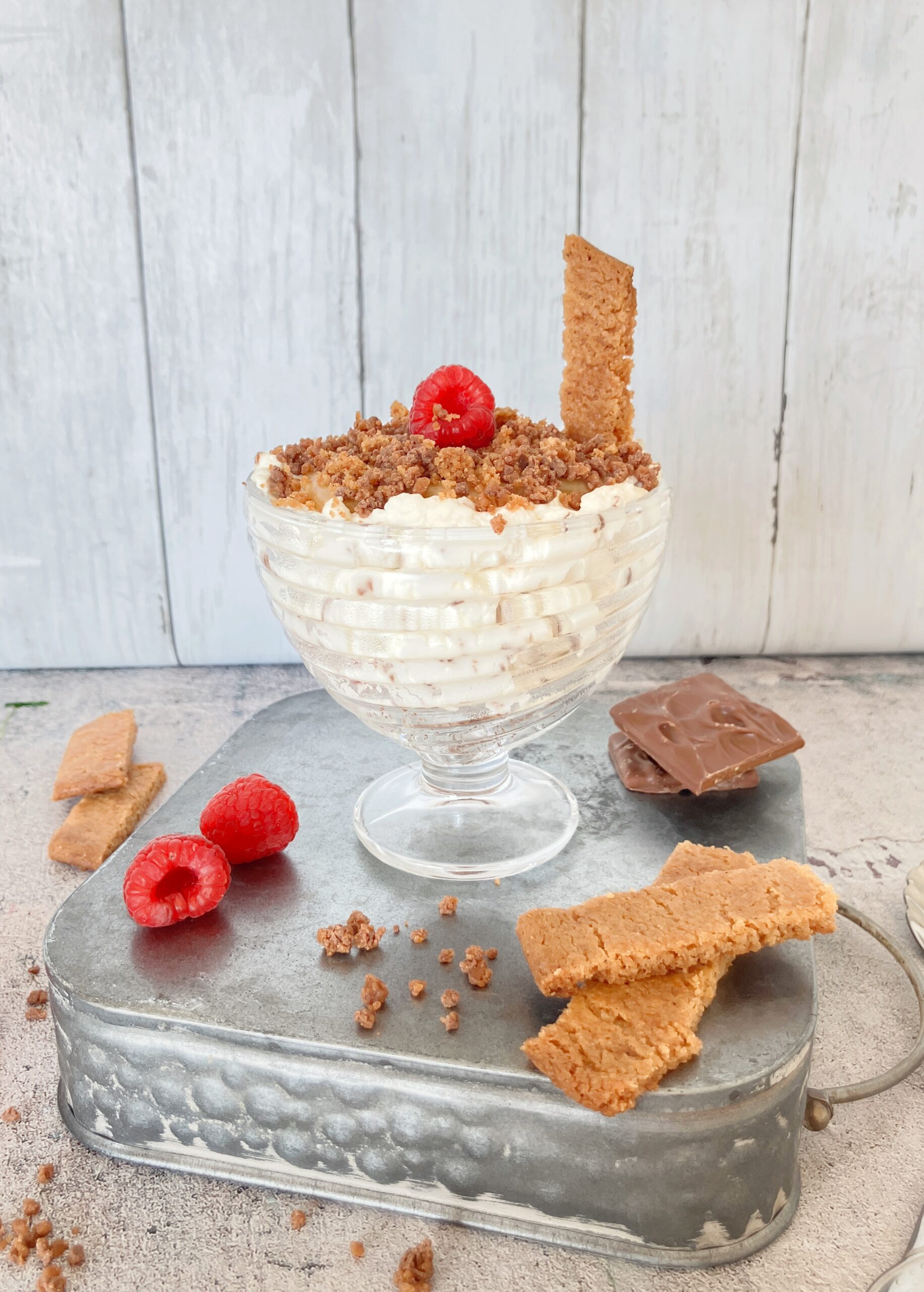 Daim and Caramel Cream Dessert