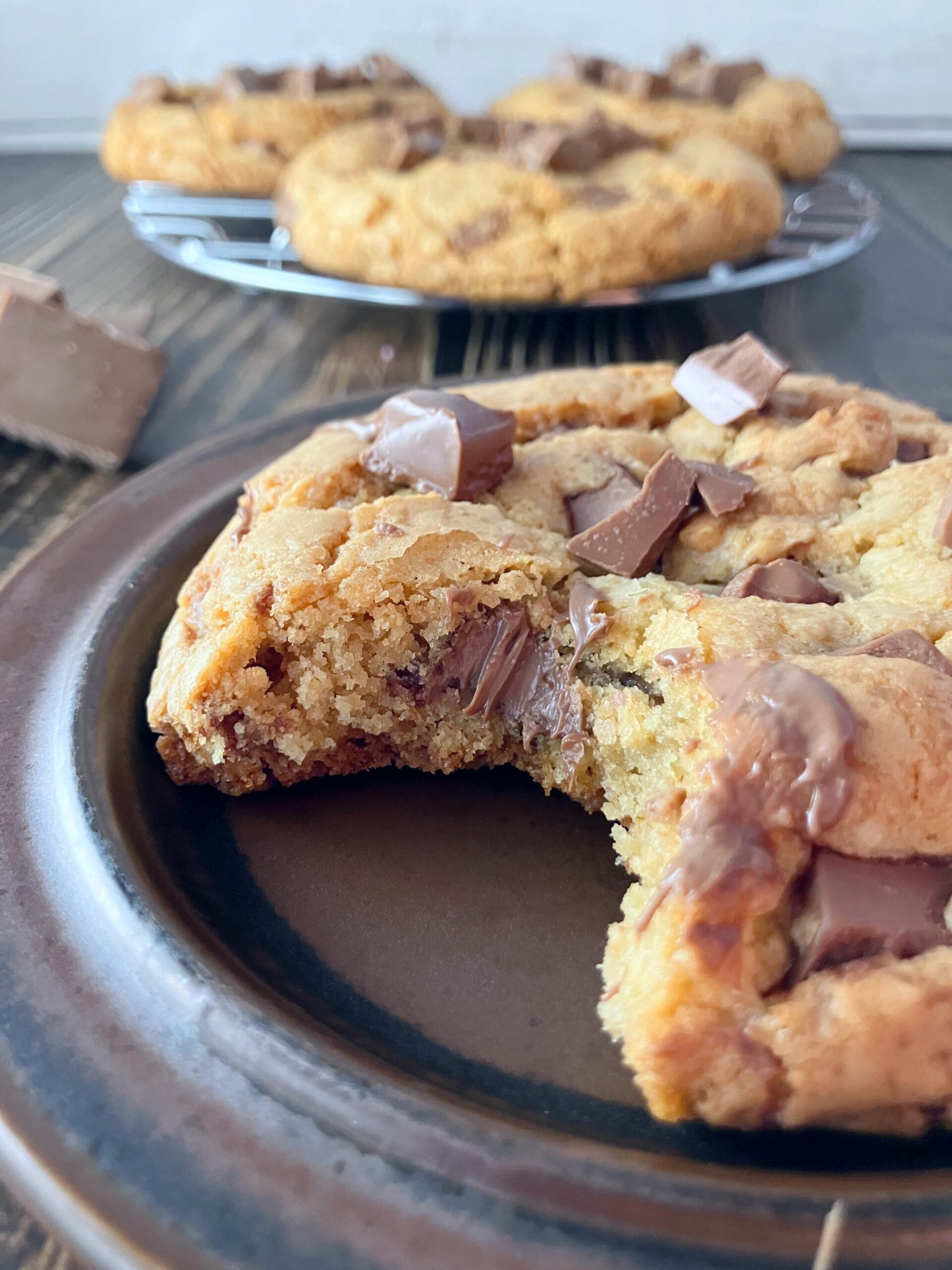 Spelt Chocolate Chip Cookies