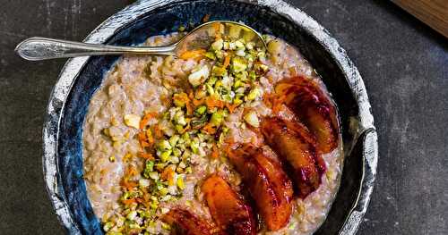 Blood Orange Breakfast Kheer (Vegan and gluten free)