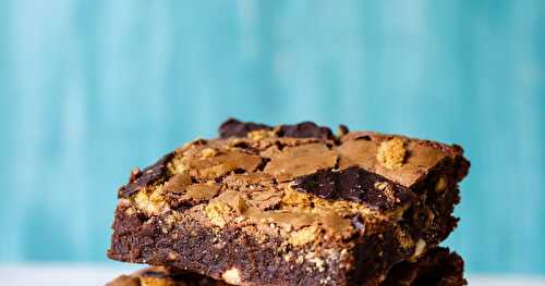 Double-Choc Digestive Brownies