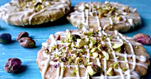 Go nuts with... my Pistachio and White Chocolate Shortbread Biscuits