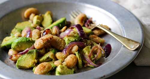 John Whaite's Fried Butter Beans and Avocado ( plus... pictures from the shoot - Perfect Plates in 5 Ingredients)