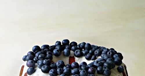 Vanilla Yoghurt Bundt Cake With Blueberries