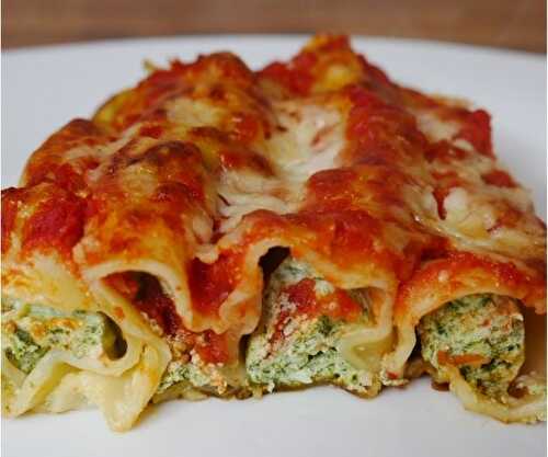 Spinach and Ricotta Cannelloni