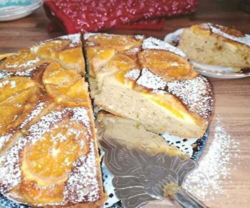 Upside-Down Caramelized Orange and Ricotta Cake
