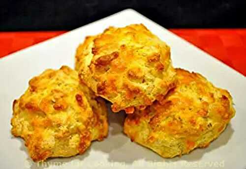 2 Drop Biscuits: Cheese; Oatmeal