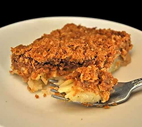 Apple Crisp, we're back.....