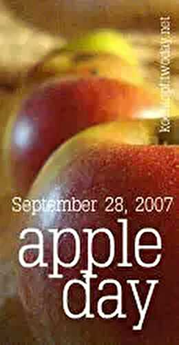 Apple Day and fall traditions