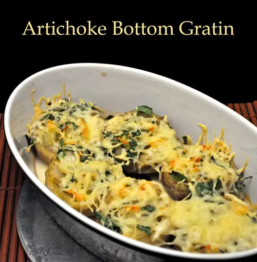 Artichoke Bottom Gratin