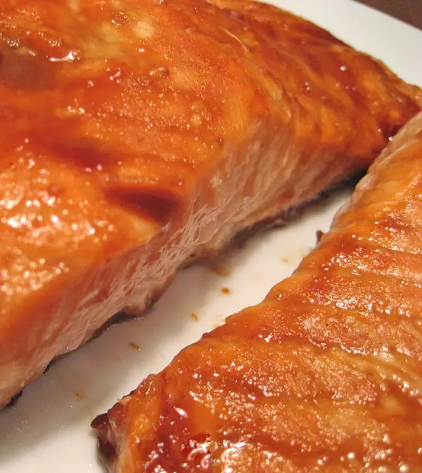 Asian Baked Salmon, the fat fair