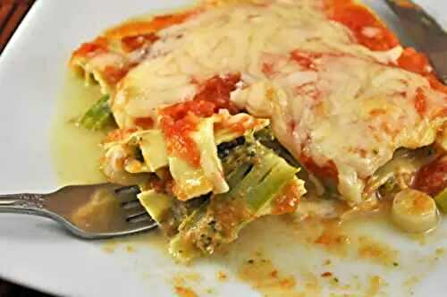 Asparagus and Green Garlic Lasagne; the update