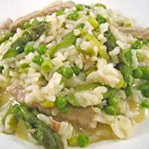 Asparagus & Veal Risotto